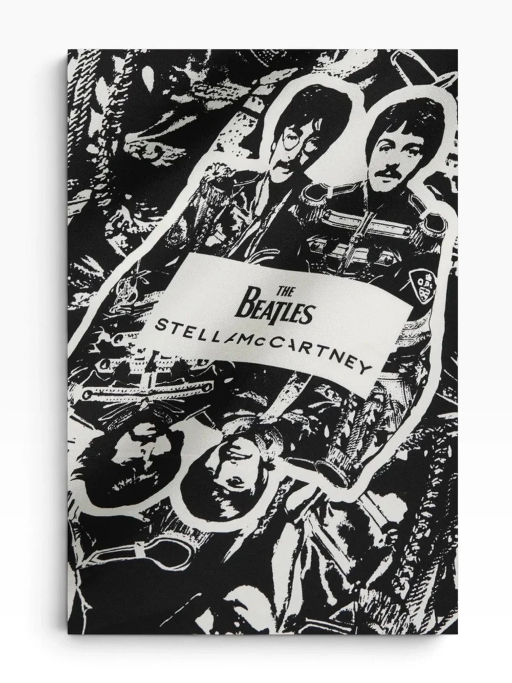 The Beatles X Stella McCartney NWT Silk Printed Scarf